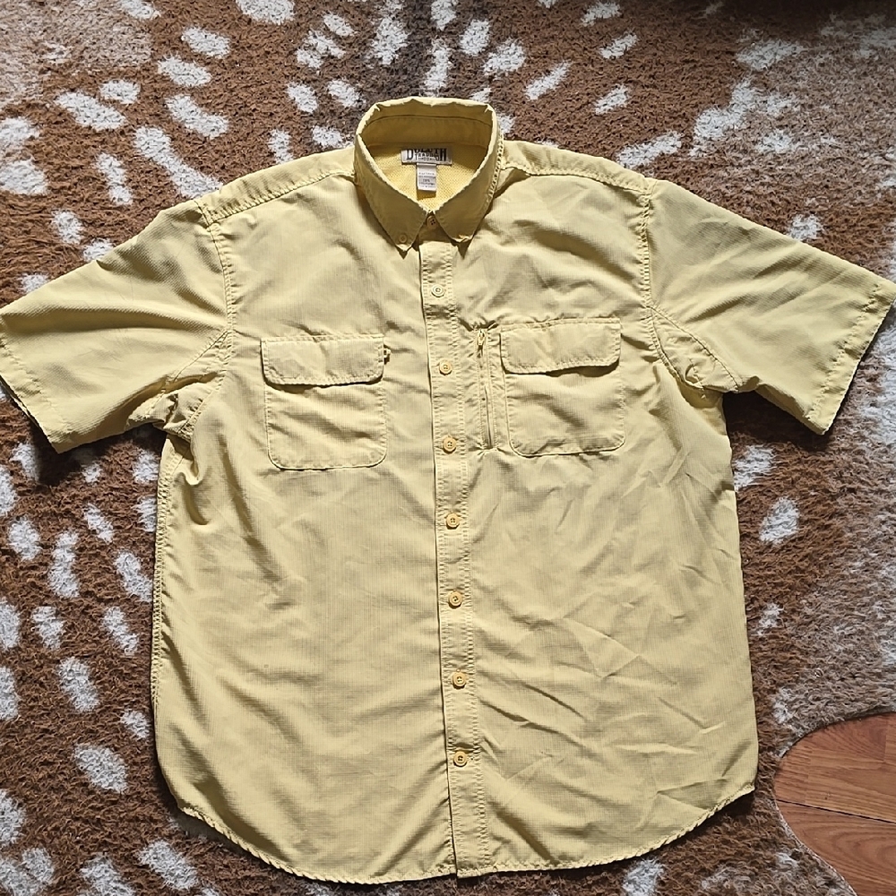 Duluth Trading Yellow Men's Shirt